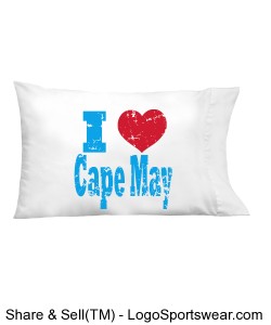 I Love Cape May Pillow Cases Design Zoom