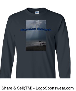 Long sleeved shirt with Cement Ship Design Zoom